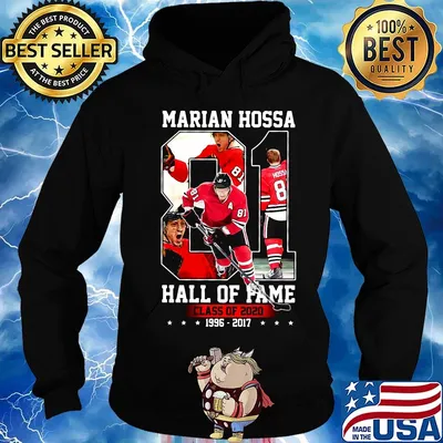 Marian hossa 81 hall of fame class of 2020 1996 2017 hockey star s Hoodie