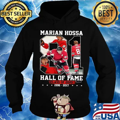 Marian hossa 81 hall of fame class of 2020 1996 2017 stars s Hoodie