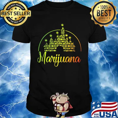 Marijuana Disney weed shirt