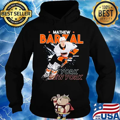 Mathew barzal no. 13 new york ice hockey centre player s Hoodie