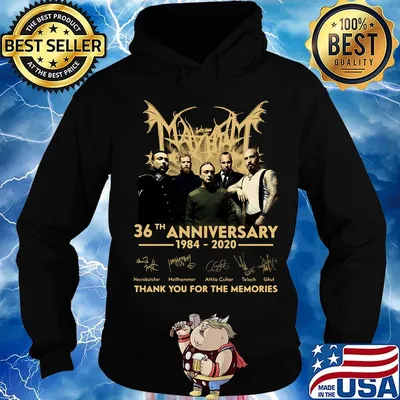 May bat 36th anniversary 1984 2020 thank you for the memories signatures s Hoodie