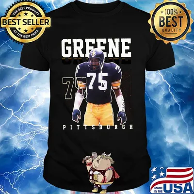 Mean greene 75 pittsburgh football player shirt