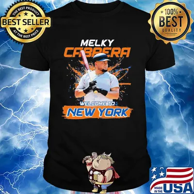Melky cabrera welcome to new york baseball shirt