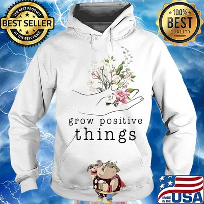 Mental Grow positive things s Hoodie
