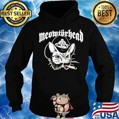 Meowtorhead Kilmeowster Smoking s Hoodie