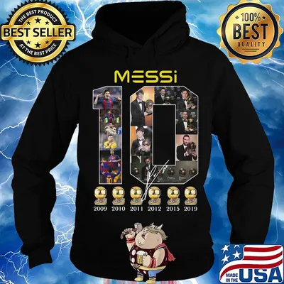 Messi 10 soccer player champions s Hoodie