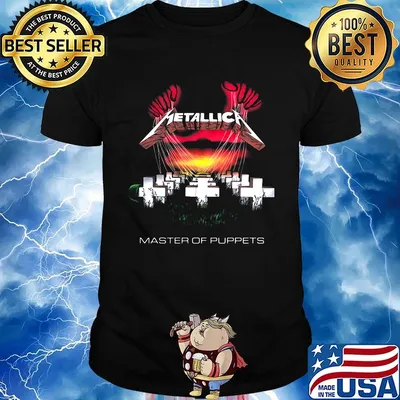 Metallica master of puppets shirt