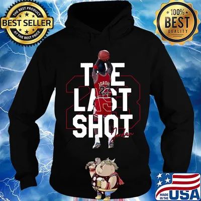 Michael jordan the last shot 23 basketball s Hoodie