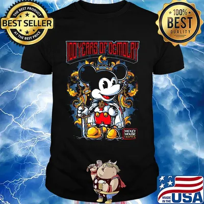 Mickey mouse chapter king 100 years of demolay shirt