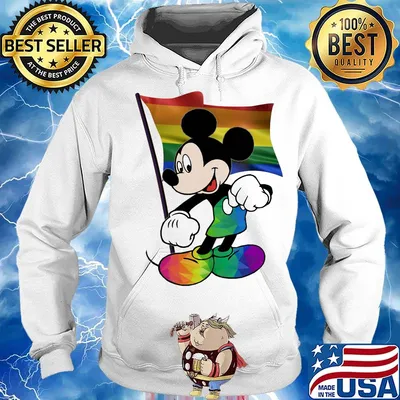 Mickey mouse LGBT flag s Hoodie