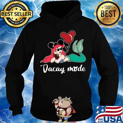 Mickey mouse mermaid vacay mode s Hoodie