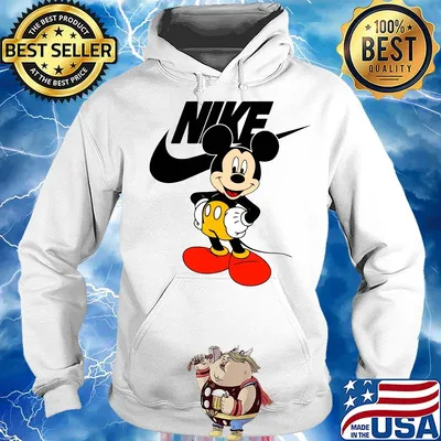 Mickey mouse nike logo s Hoodie