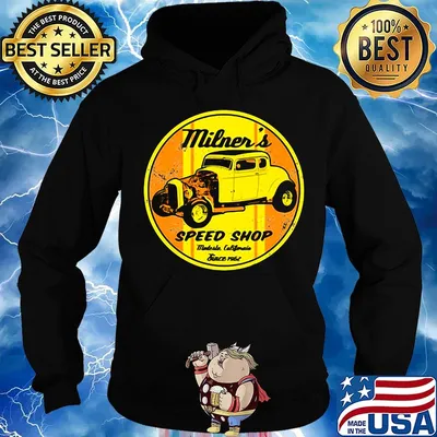 Milner's speed shop miles california since 1962 s Hoodie