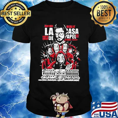 Money heist la casa de papel shirt