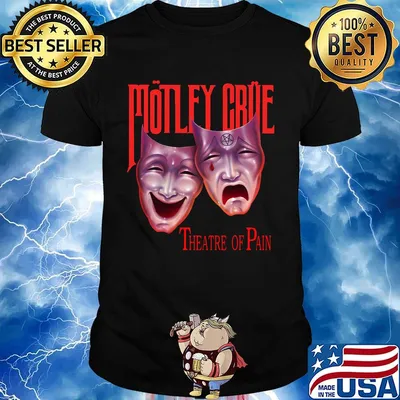 Motley crue band theatre of pain shirt