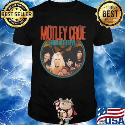Motley crue shout at the devil shirt