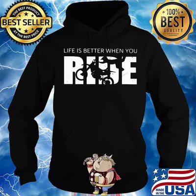 Motocross life is better when you ride s Hoodie