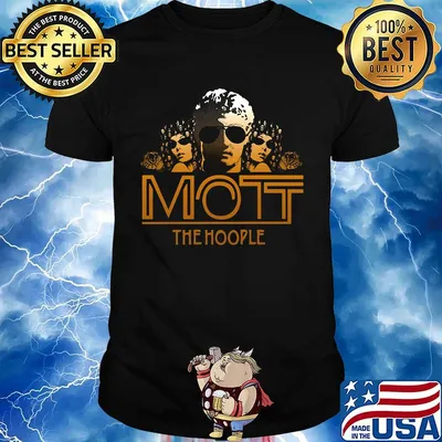 Mott the hoople all the young dudes navy shirt