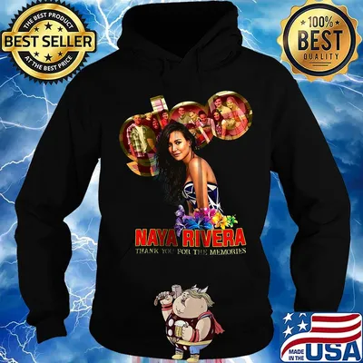 Naya rivera thank you for the memories black s Hoodie