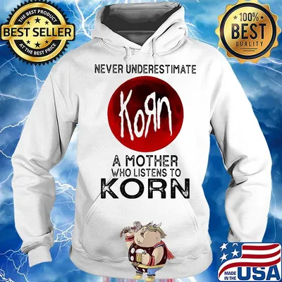 Never underestimate a mother who listens to korn sunset s Hoodie