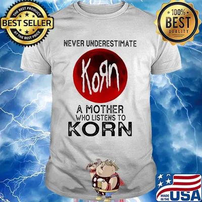Never underestimate a mother who listens to korn sunset shirt