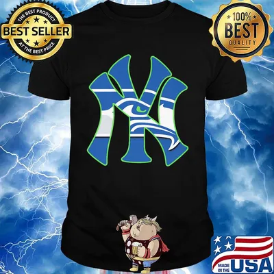 New York Seahawks Yankees Canvas shirt