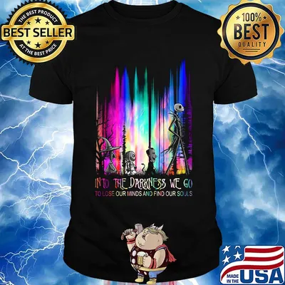 Nightmare abbey road into the darkness we go to lose our minds and find our souls shirt