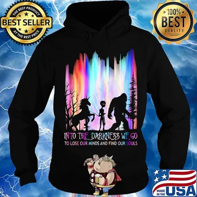Nightmares into the darkness we go to lose our minds and find our souls s Hoodie