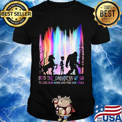 Nightmares into the darkness we go to lose our minds and find our souls shirt