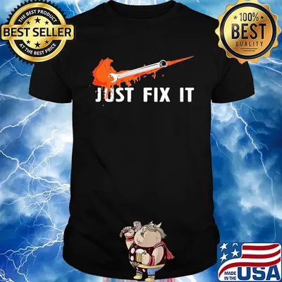Nike just fix it logo shirt