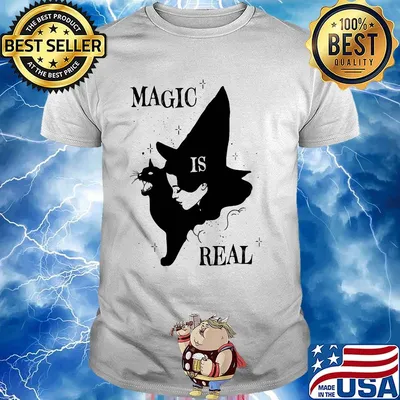 Offcial Magic is real Witch shirt