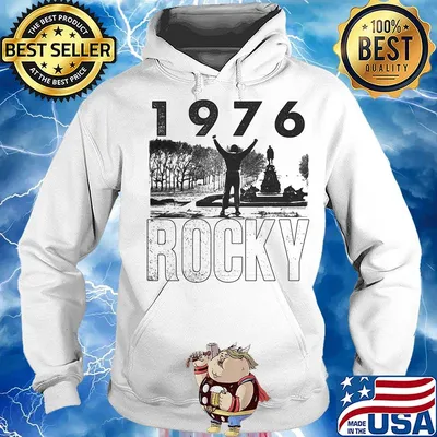 Official 1976 rocky balboa s Hoodie