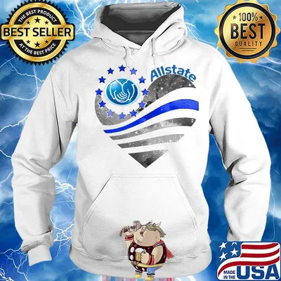Official Allstate heart Diamond s Hoodie