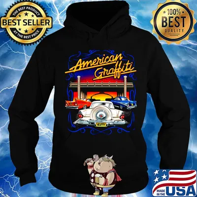 Official american graffiti cars s Hoodie