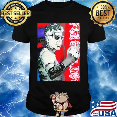 Official Anthony Bourdain Fuck Middle Finger Shirt