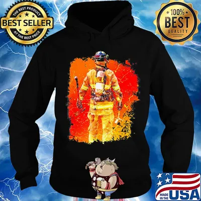 Official awesome firefighter picture s Hoodie
