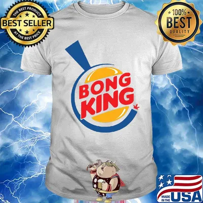 Official bong king logo shirt