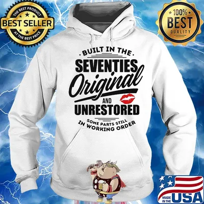 Official Built in the seventies original and unrestored some parts still in working order s Hoodie