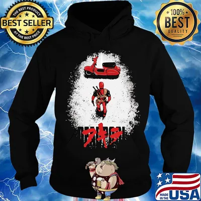 Official Deadpool graphic vespa s Hoodie