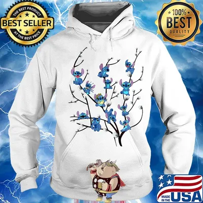 Official disney stitch tree s Hoodie