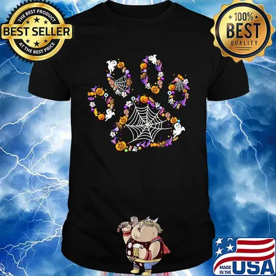 Official Dog Paw Halloween shirt
