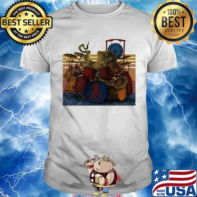 Official Drummer Vintage Retro Shirt
