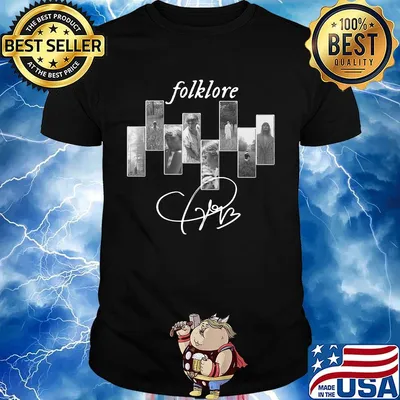 Official folklore movie signature shirt