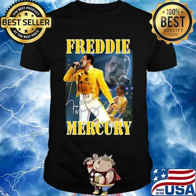 Official Freddie Mercury shirt