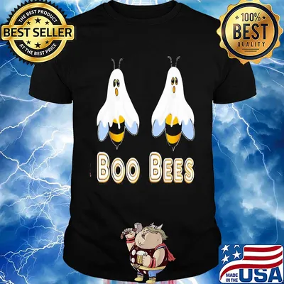 Official halloween boo bees shirt