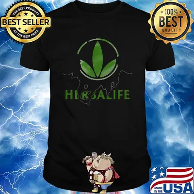 Official herbalife logo shirt