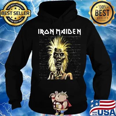 Official iron maiden skeleton s Hoodie