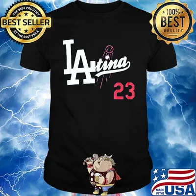 Official LAtina 23 Baseball shirt