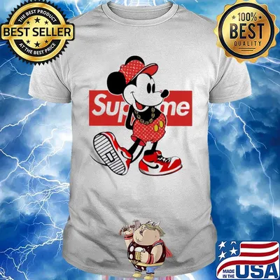 Official Mickey mouse Superme shirt