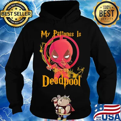 Official My patronus is Deadpool s Hoodie